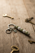 Heart Charm Keychain