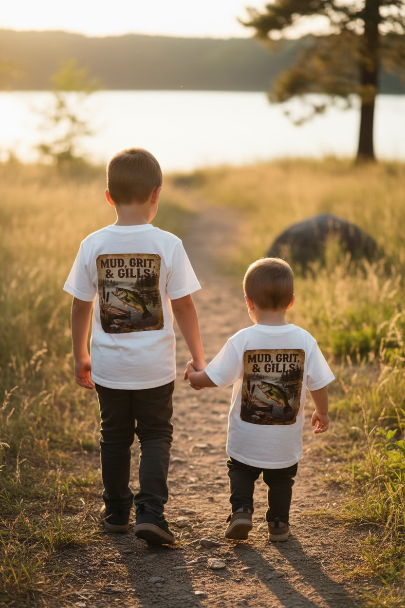 Mud, Grit, & Gills (Youth XS)