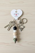 Deer Head Keychain