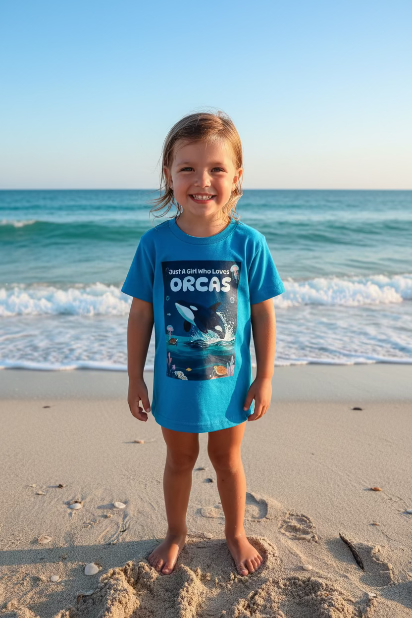 Just a Girl Who Loves Orcas (YXS)