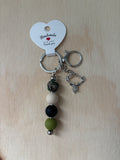 Deer Keychain Multi Colored