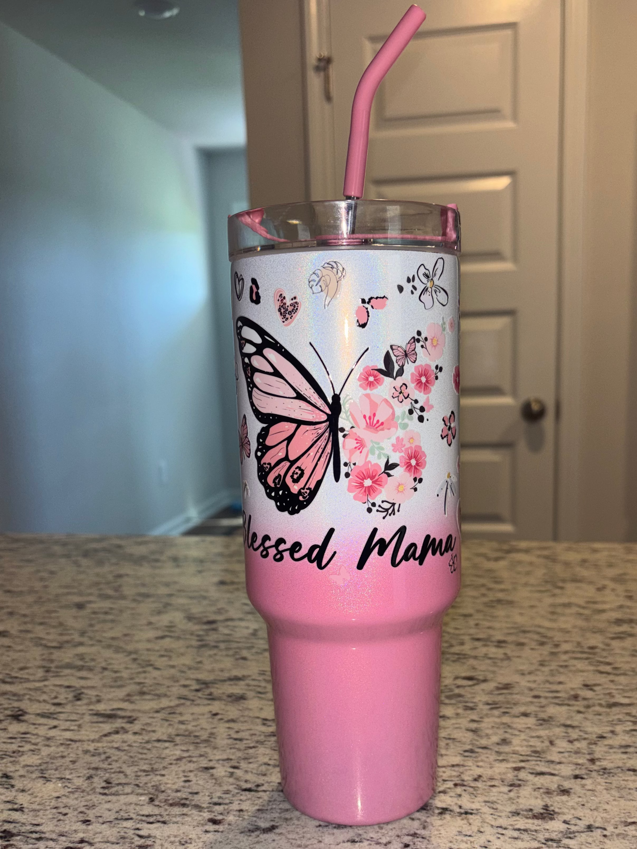 Blessed Mama 40oz Tumbler