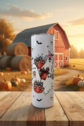 Pumpkins & Ghost 20oz Skinny Tumbler