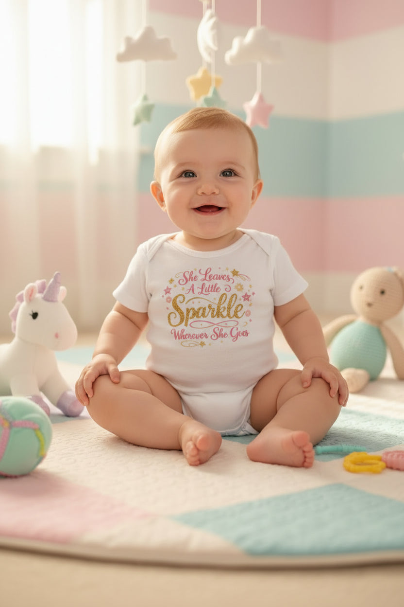 She Leaves Sparkle Infant Small (Size 14-18lbs)