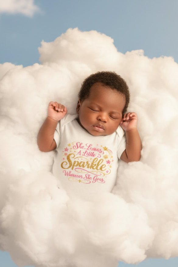 She Leaves Sparkle Newborn (Size up to 13lbs)